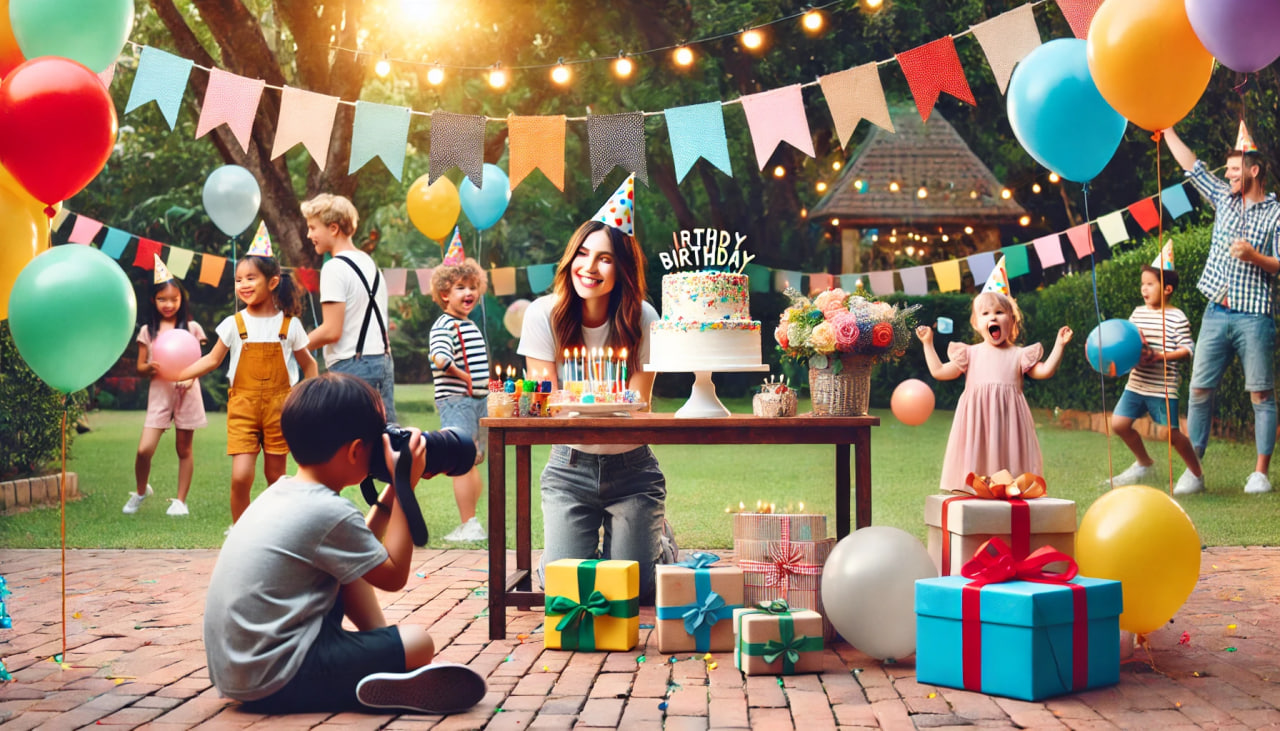 عکاسی مراسم تولد در اصفهان