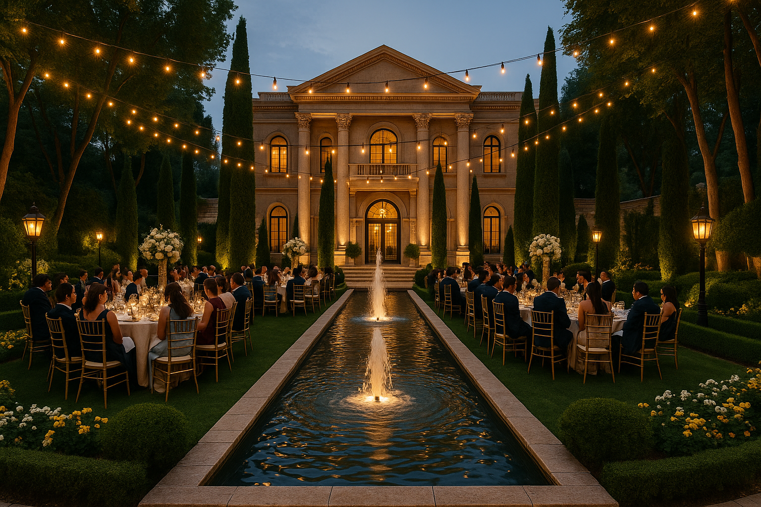 لاکچری ترین باغ تالار اصفهان