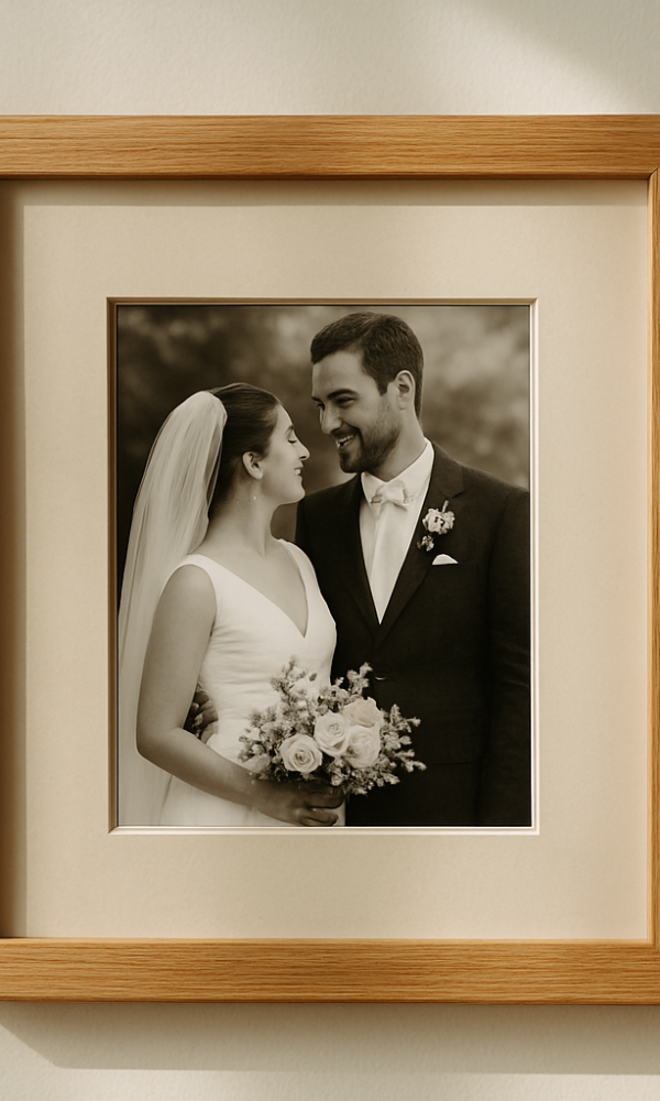 راهنمای انتخاب بهترین قاب برای عکس های چاپ شده عروسی