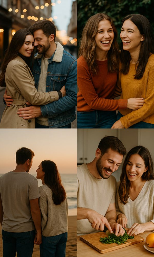 ایده ژست عکس دونفره